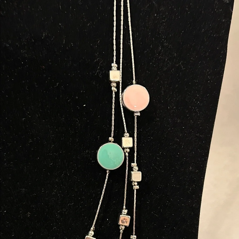 Ann Taylor Pastel Beaded Necklace